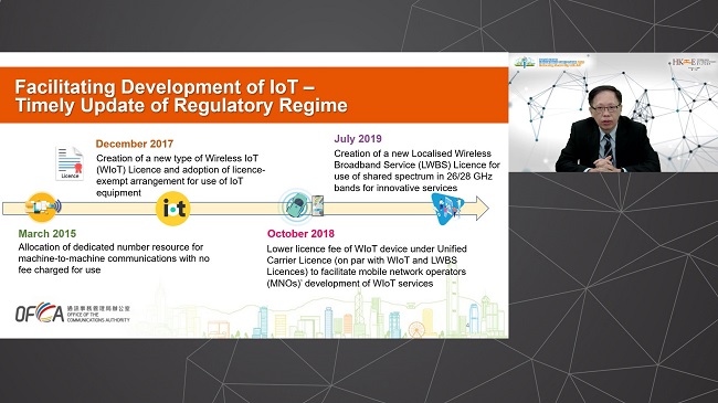OFCA's Participation in the Hong Kong Electronics Symposium 2020